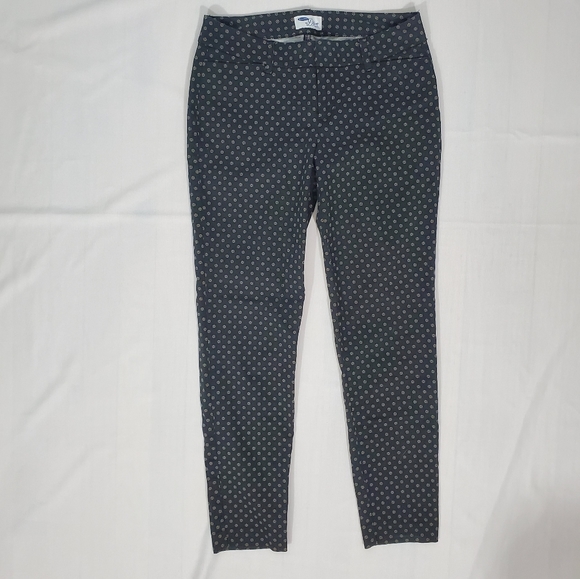 Old Navy Pixie Brown Small Patterned Pants - Picture 2 of 4